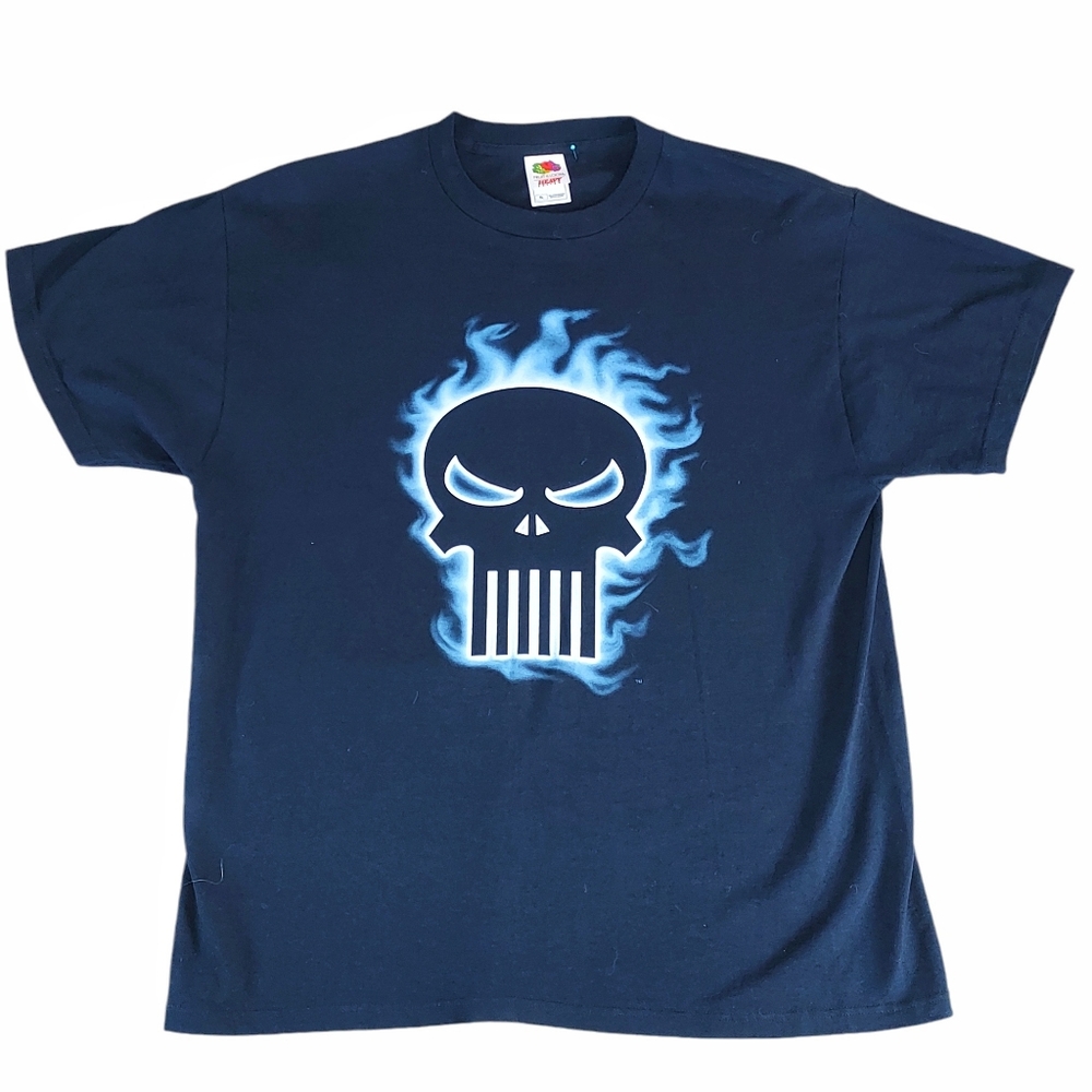 Fruit Of Loom Men's Marvel Punisher XL Vintage 2004 Graphic Tee NWOT